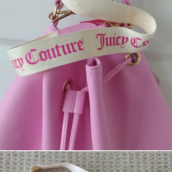 Juicy Couture Pink Bucket Bag - Picture 4 of 16